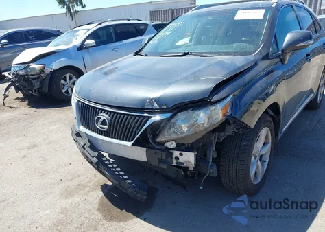 2010 Lexus Rx 350 from USA, damaged, VIN 2T2BK1BA0AC013882